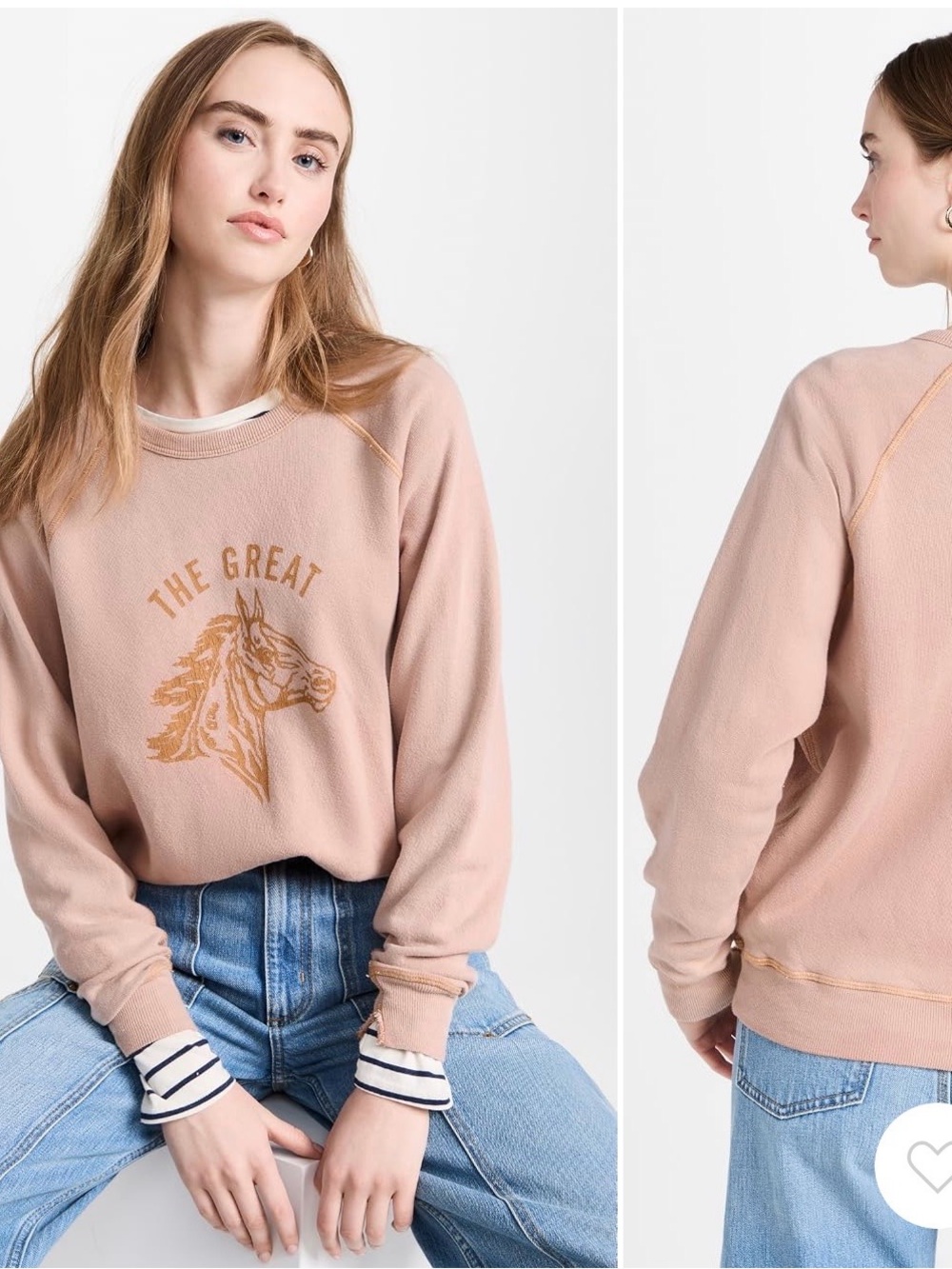 The Great College Sweatshirt w/Bronco graphic